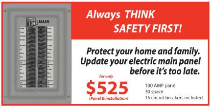 Think Safety First...